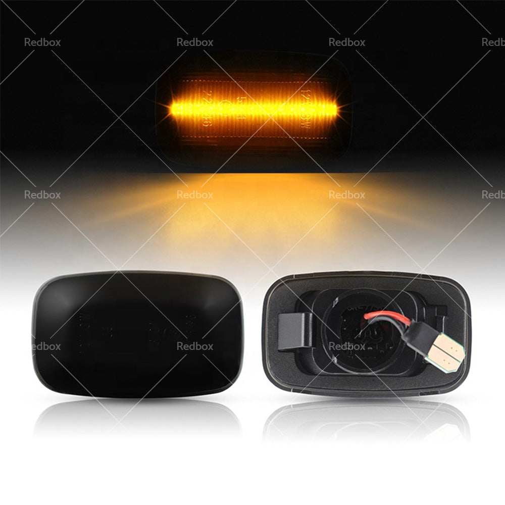 2 x LED Side Marker Turn Signal Indicator Light Suitable for Toyota Landcruiser-4