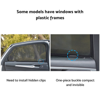 Car Window Magnetic Mesh Sun Blind Shades Suitable for Toyota Camry 2017-2025-4
