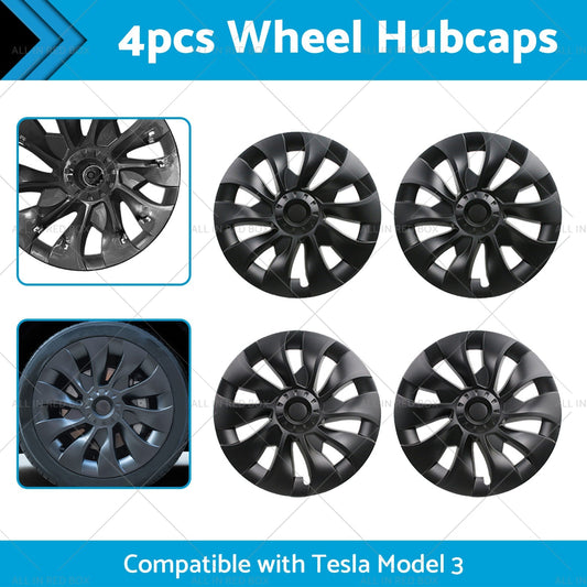 18" Wheel Cover Caps Set for Tesla Model 3 (2017-2023)
