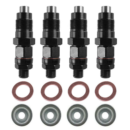 4x 4M40 4M40T Diesel Fuel Injectors Suitable For Mitsubishi Delica Spacegear Pajero 2.8L-0