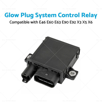 12217801201 Glow Plug System Control Relay Suitable for BMW E46 E60 E63 E90 E92-3