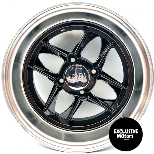 10x6 Silver Wheel for Mamba, Fits Classic Mini (1959-2000