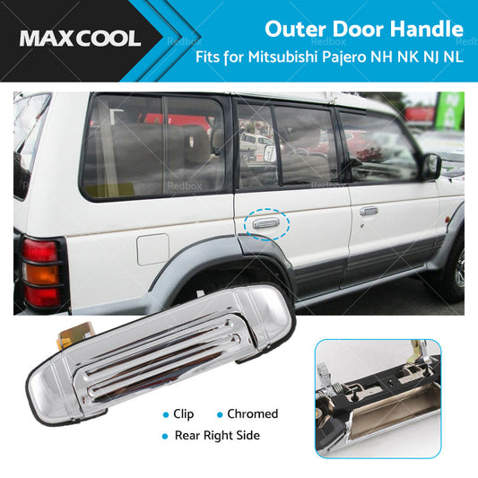 CLIP REAR RIGHT Outer Door Handle for Mitsubishi Pajero NH NK NJ NL 1991-2000-0
