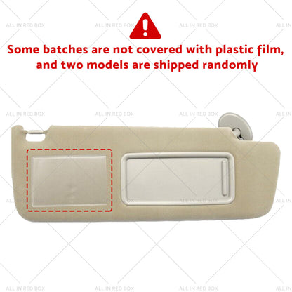 LHRH Sun Visor Suitable For Toyota Prado TRJ120 RZJ120 LJ120 KZJ120 KDJ120-2