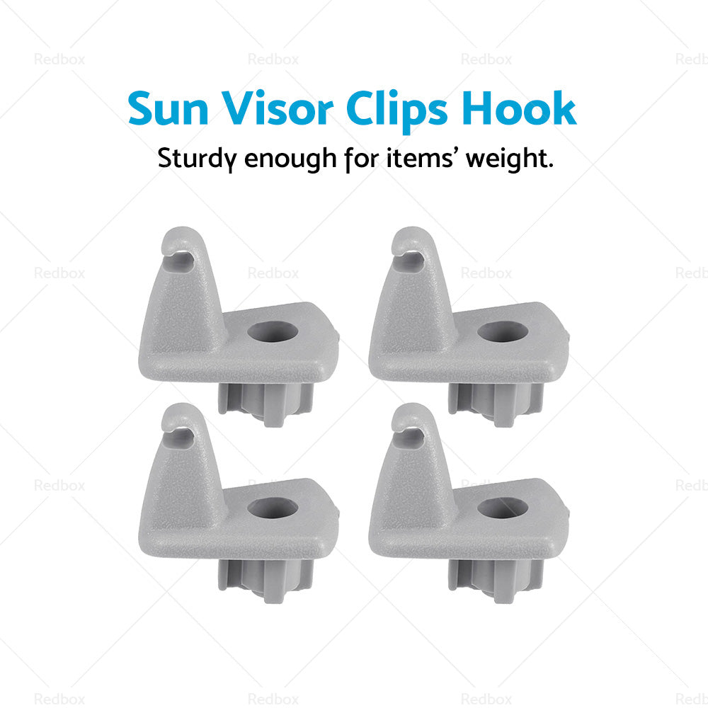 4xSuitable For Chrysler 300 Sunvisor Sun Visor Support Clip Kit 05-071EJ51BD1AA-1