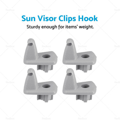 4xSuitable For Chrysler 300 Sunvisor Sun Visor Support Clip Kit 05-071EJ51BD1AA-1