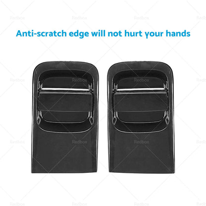 Pair LHRH Outer Sliding Door Handle Black For Hyundai ILoad IMax Van 2008-2019