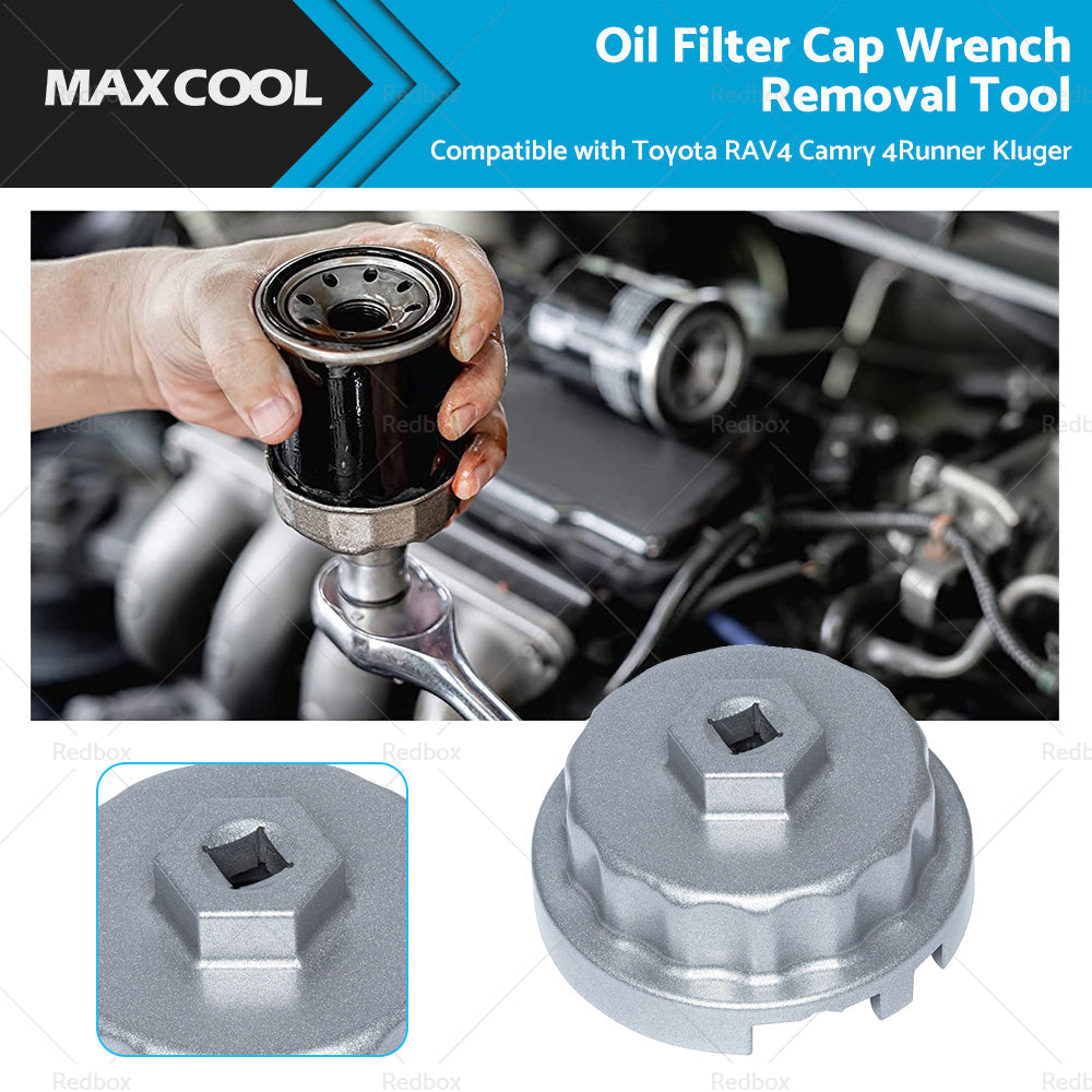 Oil Filter Wrench Cap Tool Suitable for Toyota RAV4 Camry 4Runner Kluger 2.5-5.7-0
