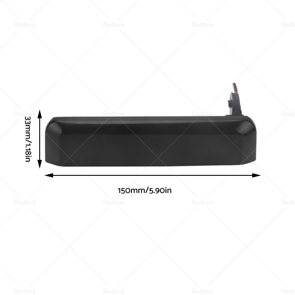 Left Right Pair Front Outer Door Handle Suitable for Nissan Navara D21 1986-1997-4