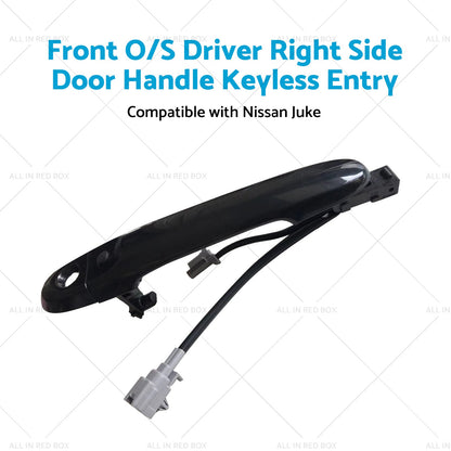 Front Driver Right Side Door Handle Keyless Entry Suitable for 10-19 Nissan Juke-3