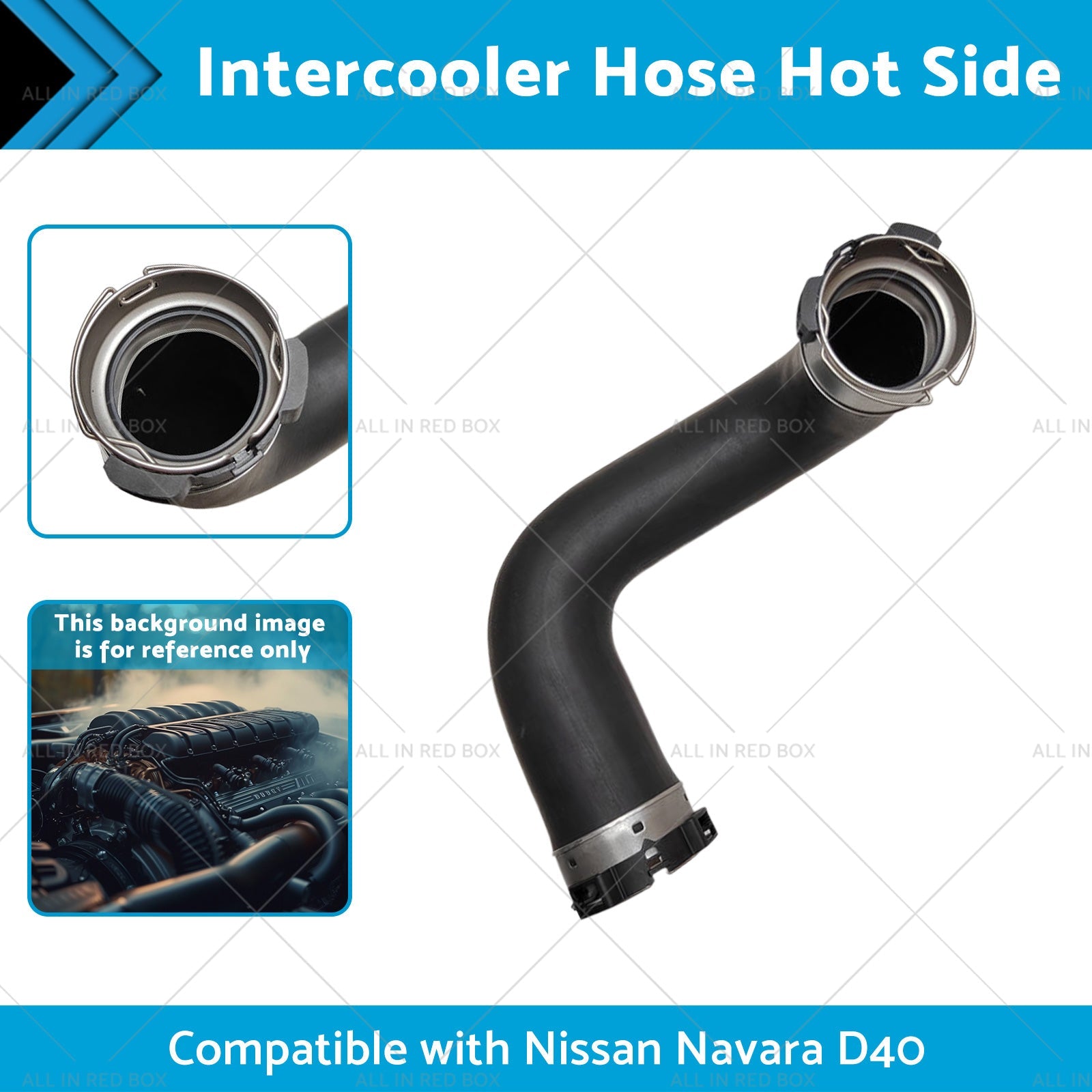 Intercooler Hose Hot Side Suitable for Pathfinder R51 YD25 Nissan Navara D40-1