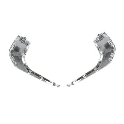 Left & Right Front Lower Bumper Molding Chrome Trim Suitable for Mitsubishi ASX-0