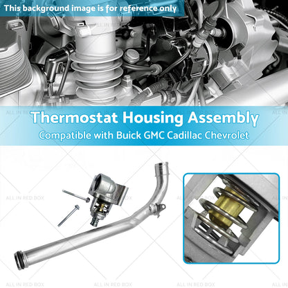Thermostat Housing Assembly Suitable for Buick GMC Cadillac Chevrolet 12673659-2