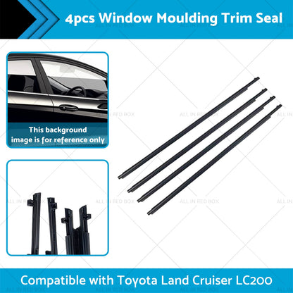 Window Seal Belt Weatherstrip Suitable For Toyota Land Cruiser LC200 2008-2016-2