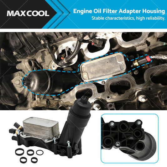Oil Filter Housing 68105583AF For Jeep Chrysler Dodge Journey JC 3. 6L 2014-2017-0