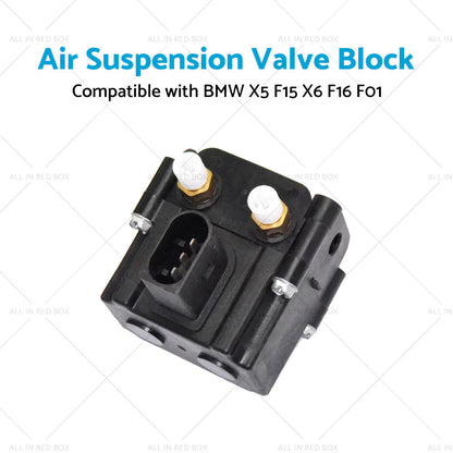 Suitable for BMW X5 F15 X6 F16 F01 Air Suspension Compressor Pump Valve Block-3