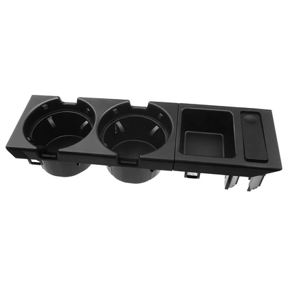 Black Dual Cup Holde for BMW E46 3-Series  1998-2005