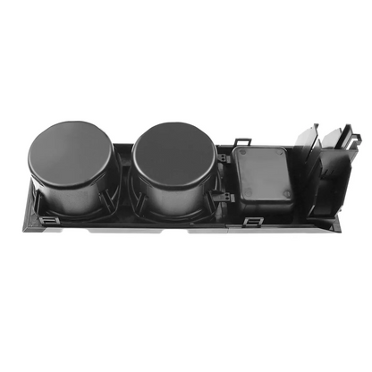 Black Dual Cup Holde for BMW E46 3-Series  1998-2005