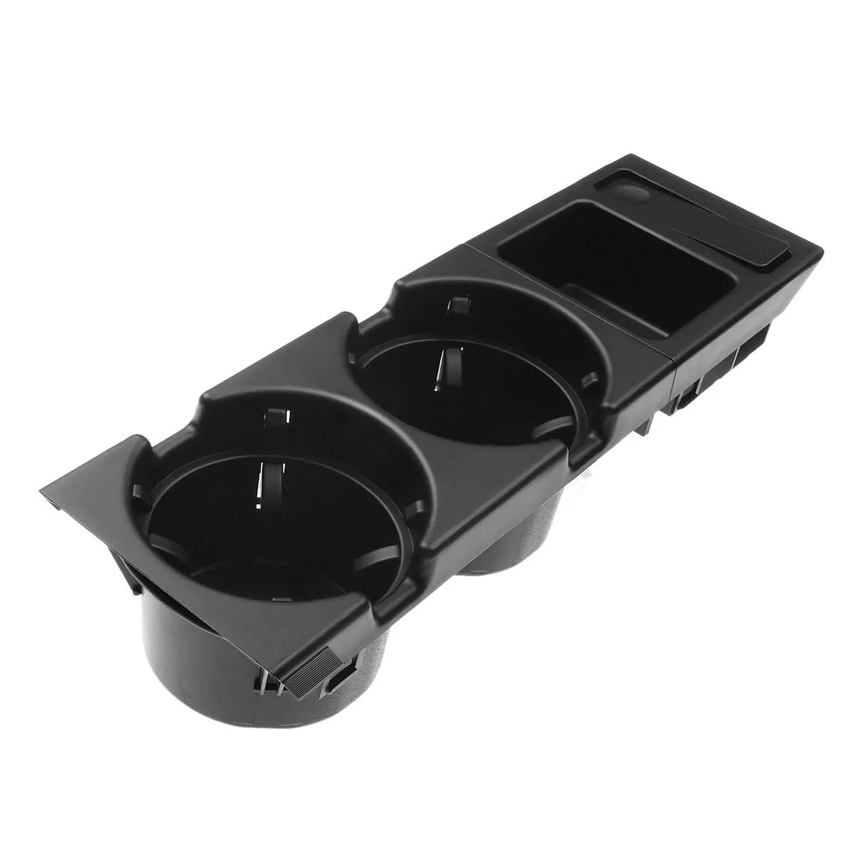 Black Dual Cup Holde for BMW E46 3-Series  1998-2005