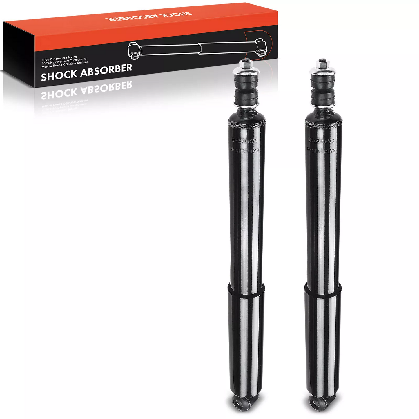 2x Rear Shock Absorber for Nissan 620 520 521 1600 720 -1965-1986