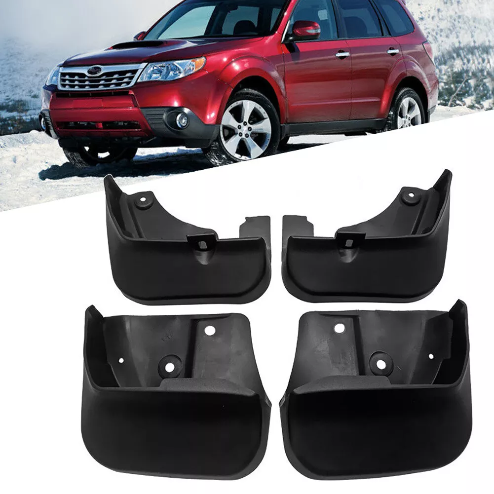 4x Mud Flaps/Guards for Subaru Forester 2008-2012