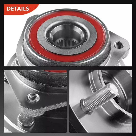 2x Front Wheel Bearing Hubs for Jeep Cherokee Wrangler 1994-2001