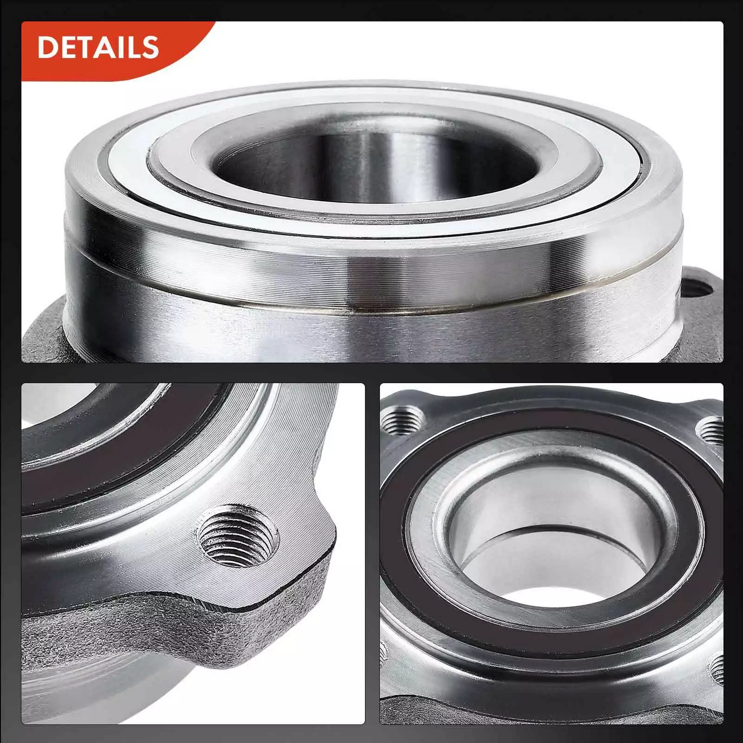 2x Rear Wheel Bearing Hubs for BMW X5 E70 F15 2006-2019