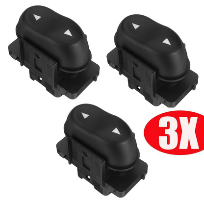 3x 7 Pin Window Switch for Ford Falcon XR6 XR8 Fairmont AU Fairlane NU 1998-2002