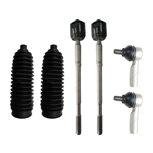 6PCS Inner Rack Tie Rod End Kit for Toyota Hilux 2005-2015