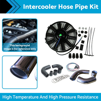 Intercooler Hose Pipe Kit Suitable for Nissan Patrol GU ZD30TDI 3.0L Aluminum-1