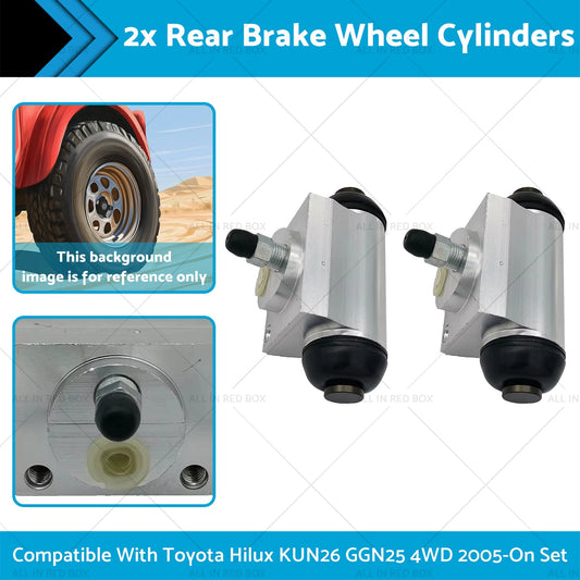 Rear Brake Wheel Cylinders 4x4 Suitable for Toyota Hilux KUN26 GGN25 4WD 2005-On-0