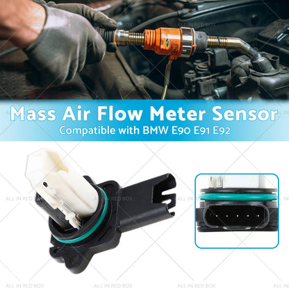 Mass Air Flow Meter Sensor Suitable for BMW E90 E91 E92 523i 525i 323i 325i 520i-2