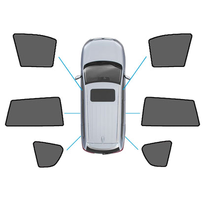Window Sunshade Magnetic Nylon Suitable For Toyota RAV4 2005-2012-0