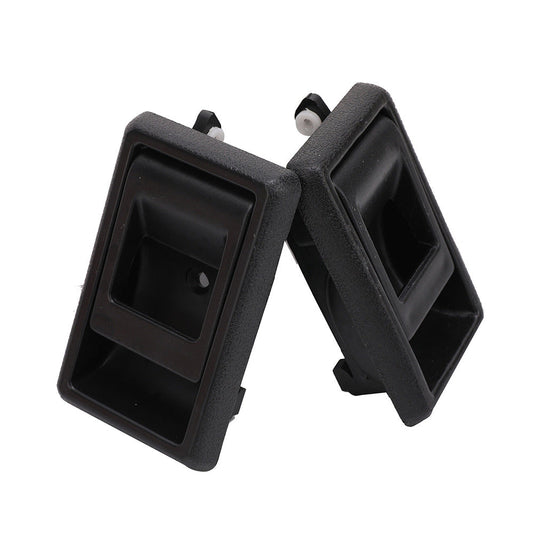 Pair Inner Door Handle Black Suitable For Toyota Landcruiser 75 78 79 Series Front / Rear-0