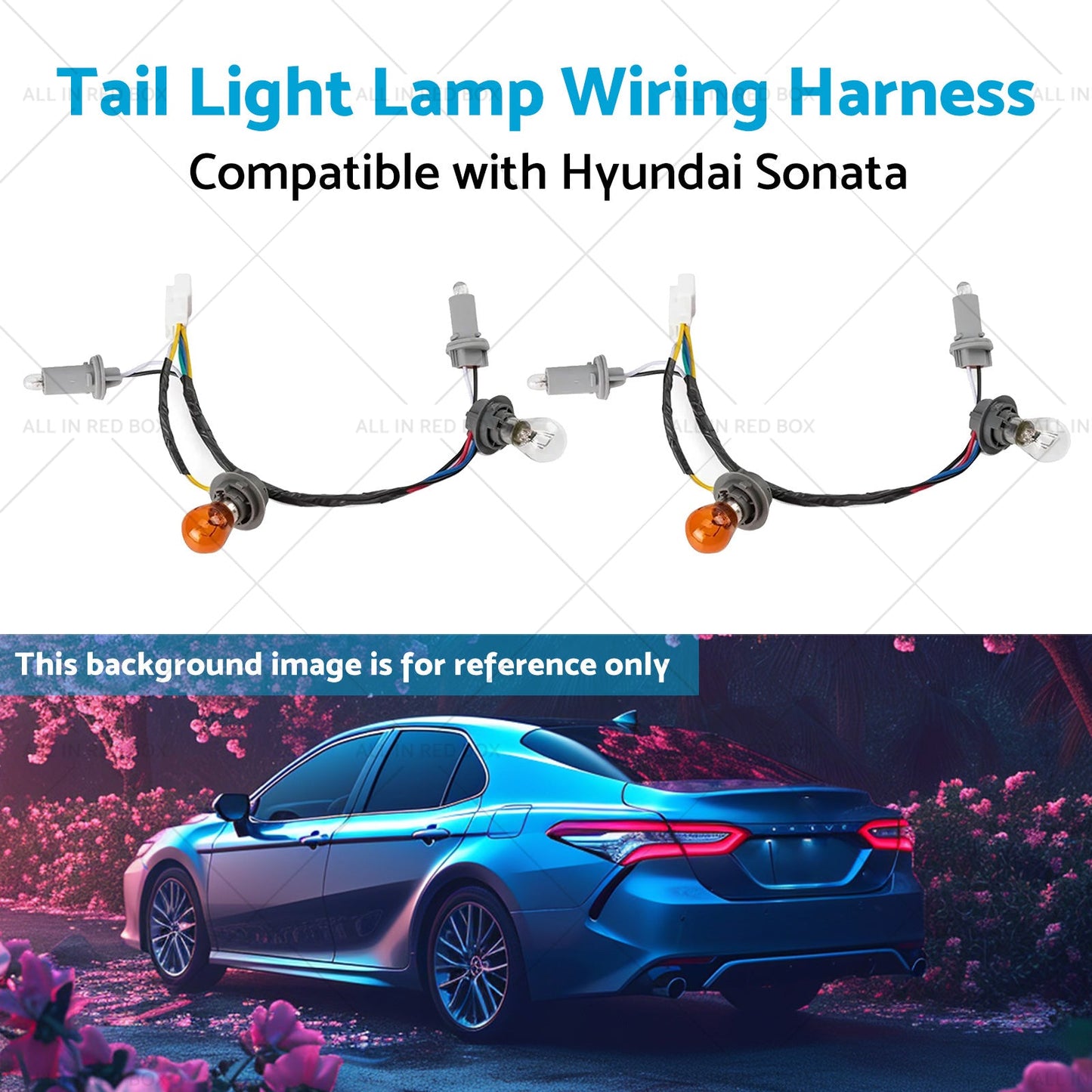 Tail Light Lamp Wiring Harness Suitable for 92450-3Q000 11-14 Hyundai Sonata