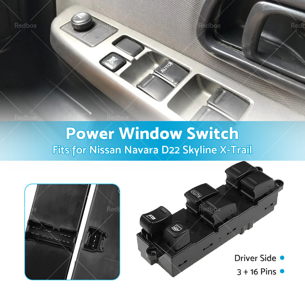 Power Window Switch Suitable For Nissan Navara D22 Skyline X-Trail 25401-AL500-1