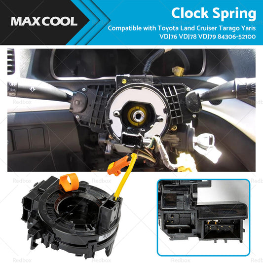 Clock Spring Suitable For Toyota Land Cruiser Tarago VDJ76 VDJ78 VDJ 84306-52100-0