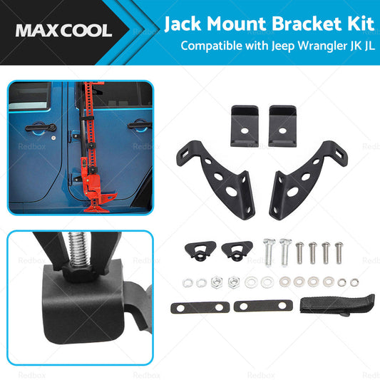 Jack Mount Bracket Hood  and  Rear Door Hinge Suitable for Jeep Wrangler JK JL 07-18-0