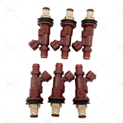 6PCS Fuel Injectors Suitable For Toyota Hilux Prado 5VZ-FE V6 3. 4L 23250-62040-3