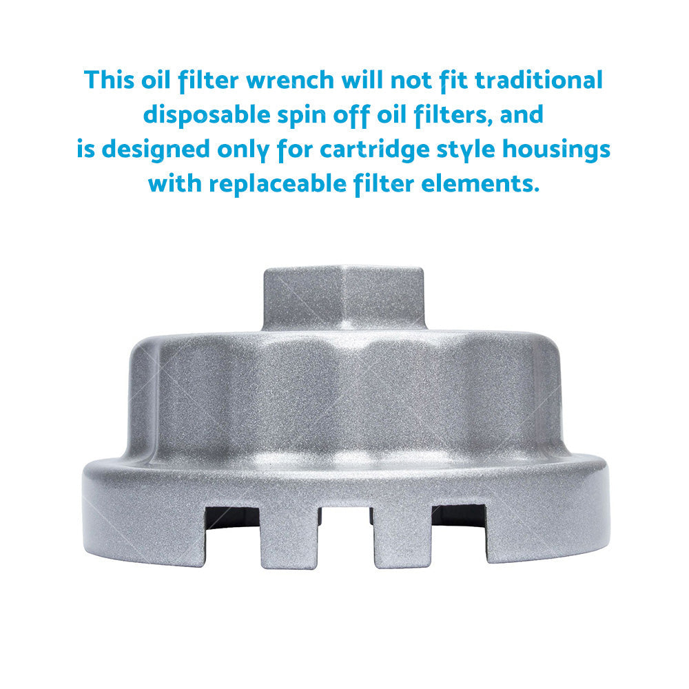 Oil Filter Wrench Cap Tool Suitable for Toyota RAV4 Camry 4Runner Kluger 2.5-5.7-1