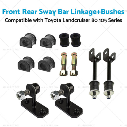 Front Rear Sway Bar LinkageBushes Suitable for Toyota Landcruiser 105 80 Series-3