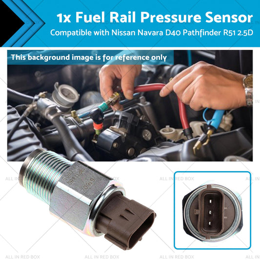 Fuel Rail Pressure Sensor Suitable for Nissan Navara D40 Pathfinder R51 2. 5D-0