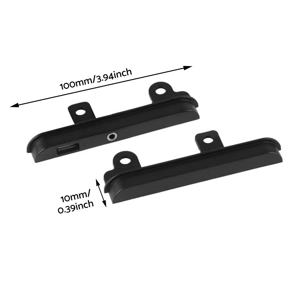 2 DIN Fascia Facia dash kit side trims BracketsUSB AUX port Suitable For Toyota-2