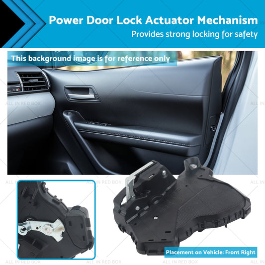 Front RH Power Door Lock Actuator Mechanism Suitable For Toyota Hilux Vigo 05-15-0