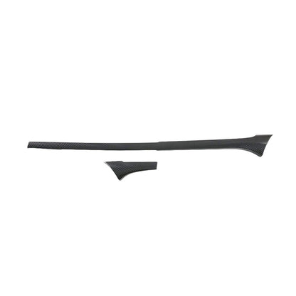 ABS Carbon Dashboard Strip Cover Trim Suitable For  Toyota Hilux Revo 2015-2024-4