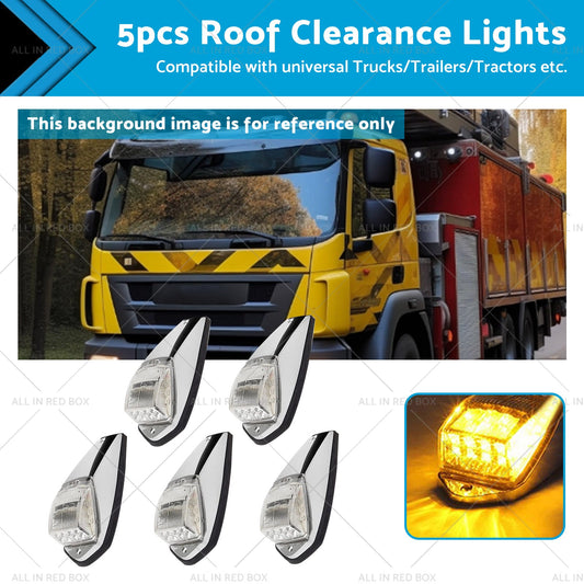 12V LED Cab Marker Lights for Peterbilt Kenworth Trucks