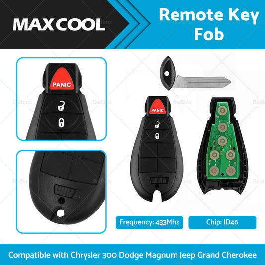 Suitable For Chrysler 300 Dodge Magnum Jeep Grand Cherokee Remote Key Fob-0