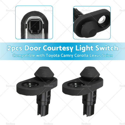 84231-60070 2PCS Door Courtesy Light Switch Suitable For Toyota Camry Corolla-0