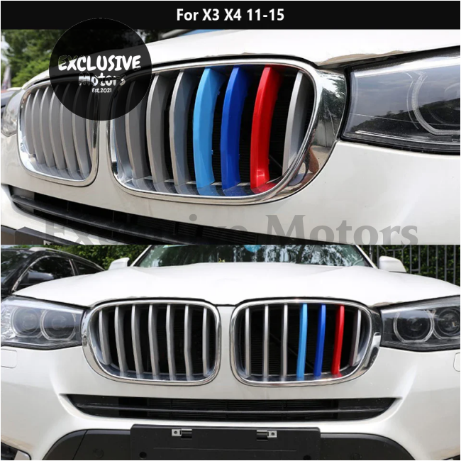 3Pcs Grille Trims For Bmw 3 Series E36 1990-1998