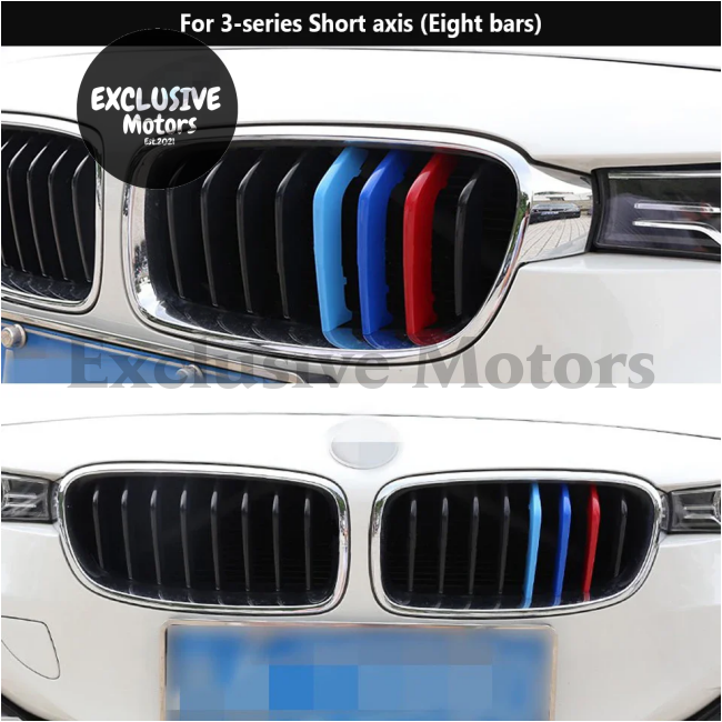 3Pcs Grille Trims For Bmw 3 Series E36 1990-1998